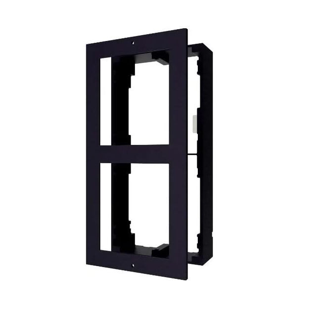 Hikvision Hikvision DS-KD-ACW2 Cornice da superficie 2 moduli Nero