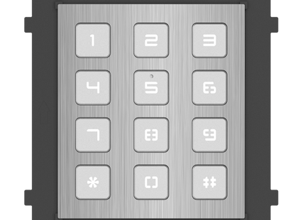Hikvision Hikvision DS-KD-KP/S Teclado em aço inoxidável