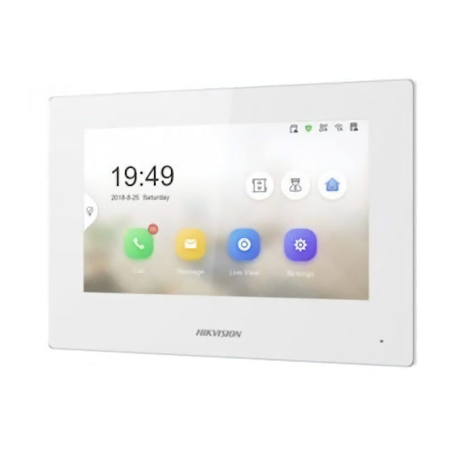 Hikvision Hikvision DS-KH6320-WTE Binnenpost 7" Scherm WIT