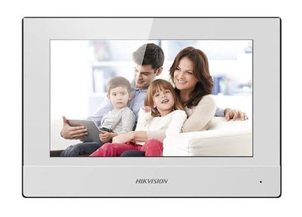 Hikvision DS-KH6320-WTE, terminal interior con pantalla de 7", BLANCO