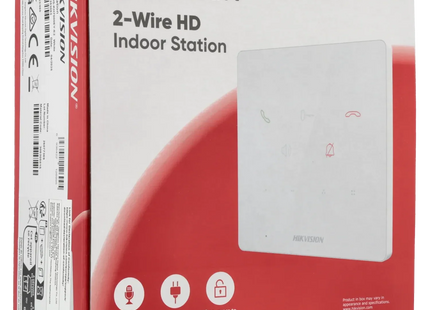 Hikvision DS-KH7000EY-E2-W, intercomunicador modular de 2 hilos, estación interior