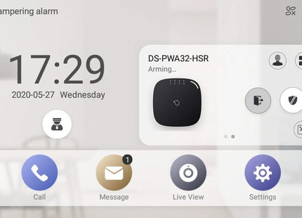 Hikvision DS-KH9310-WTE1 (B) Estación interior con Android y PoE de 7 pulgadas