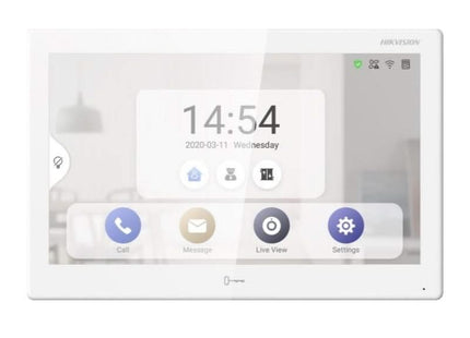 Hikvision DS-KH9510-WTE1(B), estación interior «todo en uno» con pantalla de 10,1 pulgadas y sistema Android