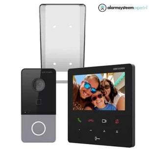 Hikvision DS-KIS606-P Kit de videoportero WiFi/PoE