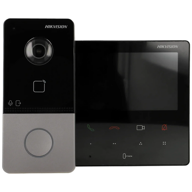 Hikvision Hikvision DS-KIS606-P Video-Intercom KIT (zonder PoE switch)