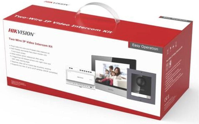 Hikvision Hikvision DS-KIS702Y Conjunto de vídeo porteiro de 2 fios