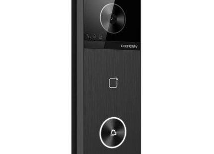 Hikvision DS-KV6114-WBE1, videoportero de 4 MP, WiFi/PoE, ranura para tarjeta micro SD, ángulo de visión de 150 grados