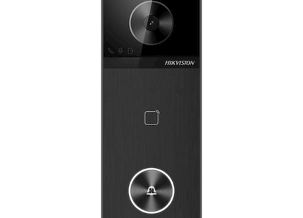 Hikvision DS-KV6114-WBE1, videoportero de 4 MP, WiFi/PoE, ranura para tarjeta micro SD, ángulo de visión de 150 grados