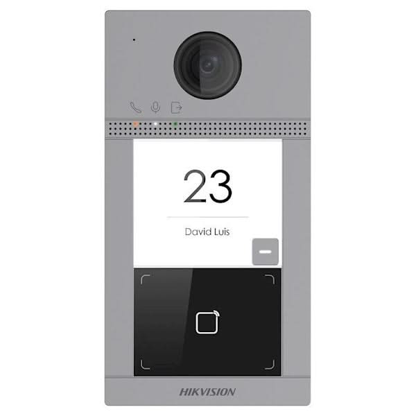 Hikvision Hikvision DS-KV8113-WME1 Inbouw 1 beldrukker IR verlichting PoE 12v
