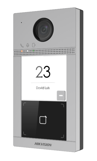 Hikvision Hikvision DS-KV8113-WME1 Inbouw 1 beldrukker IR verlichting PoE 12v