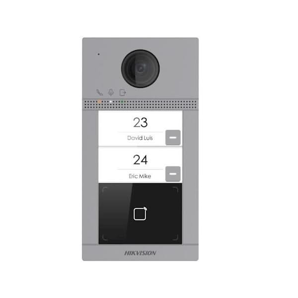 Hikvision Hikvision DS-KV8213-WME1 SUPERFICIE 2 Botones Full HD PoE