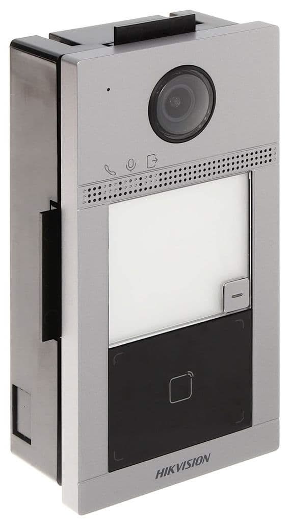 Hikvision Hikvision DS-KV8413-WME1/FLUSH Incorporado 4 pulsadores de timbre Iluminación IR PoE 12v