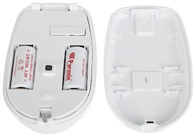 Hikvision DS-PDD12P-EG2-WE, sensor PIR inalámbrico de microondas de 12 m