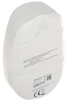 Hikvision Hikvision DS-PDPG12P-EG2-WE Rilevatore di rottura vetri PIR wireless