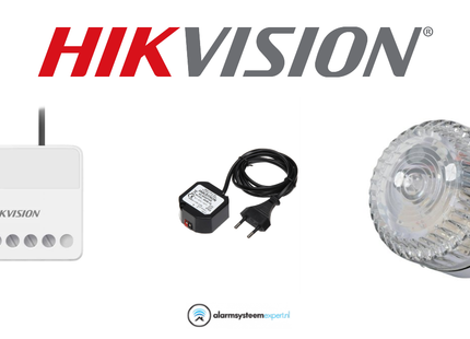 Hikvision Hikvision Flitser set Wit
