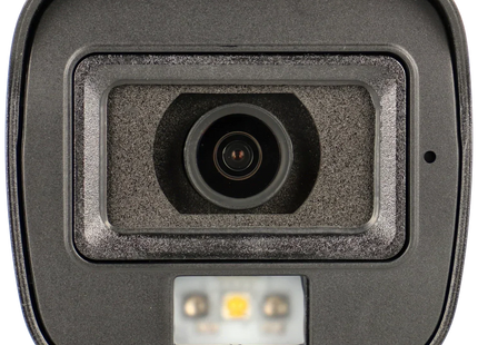 Hikvision HWI-B180HA-LUF/SL, cámara tipo «bullet» híbrida inteligente de 8 Mp/4K, PoE, ranura para tarjeta micro SD, audio bidireccional