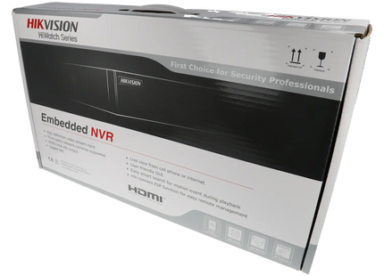 Hikvision HWN-4116MH, NVR a 16 canali da 8 Mp/4K, senza PoE