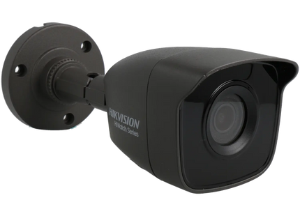 Hikvision Hikvision HWT-B120-M-B, 2MP Bulletcamera 2.8mm, 4 in 1 video-output coax zwart