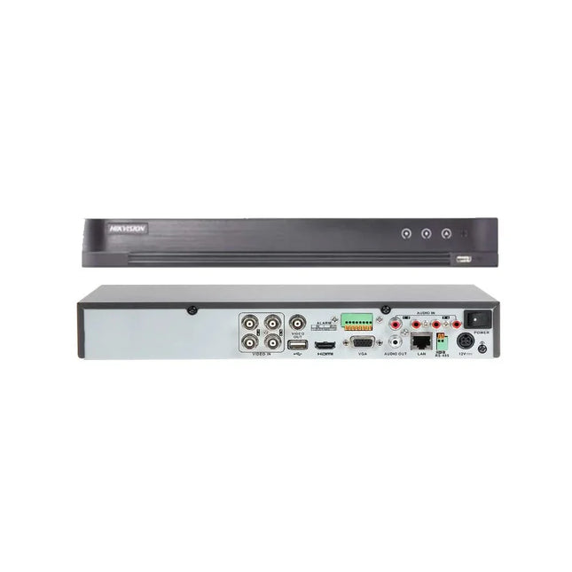 Hikvision Hikvision IDS-7204HUHI-M1/P, Turbo HD-TVI 4 canali, AcuSense, PoC, DVR.