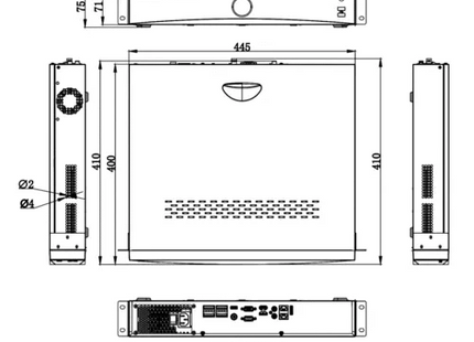 Hikvision iDS-7716NXI-M4/X, NVR DeepinMind de 16 canales, cámara IP de hasta 32 MP