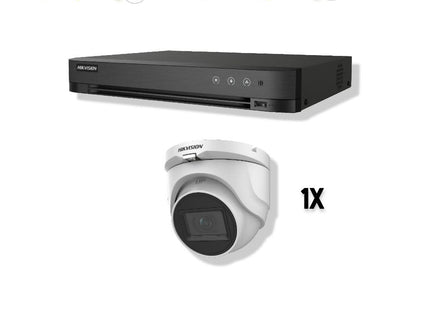 Conjunto Hikvision Turbo HD | 1 cámara Eyeball | 5 megapíxeles |