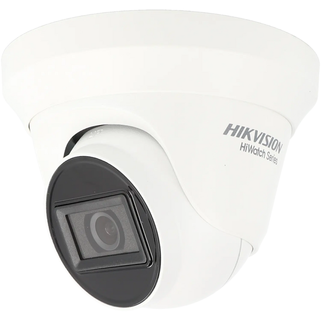 Hikvision HWT-T281-M, 8MP/4K, Mini Turretcamera, IR, 4 in 1 video-output coax