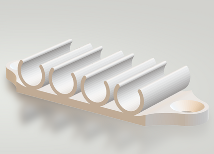 Hikvision Kabelclip – 1, 2, 4, 6 of 8-voudig | Kunststof Bevestigingsclip