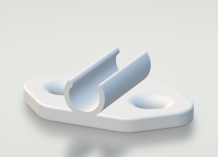 Hikvision Kabelclip – 1, 2, 4, 6 of 8-voudig | Kunststof Bevestigingsclip