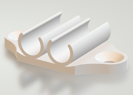 Hikvision Kabelclip – 1, 2, 4, 6 of 8-voudig | Kunststof Bevestigingsclip