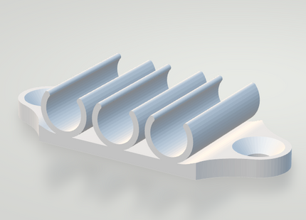 Hikvision Kabelclip – 1, 2, 4, 6 of 8-voudig | Kunststof Bevestigingsclip