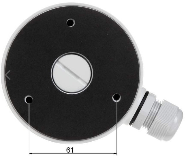 Hikvision Montagebox DS-1280ZJ-XS, zwart