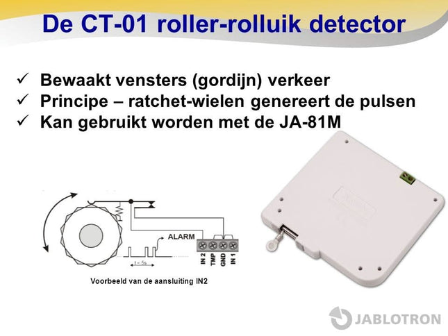 Jablotron CT-01 Rolluik detector