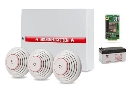 Jablotron JA-100+, Brandmeldsysteem (basis kit)