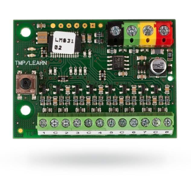 Jablotron JA-118M BUS module voor magnetische detectoren - 8 ingangen