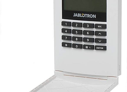Jablotron JA-154E draadloos bedienpaneel met LCD scherm, toetsenbord en RFID