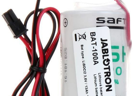 Jablotron Jablotron Bat-100 Batería para JA-163A RB, batería de litio de 3,6 V y 13 Ah, 1xD