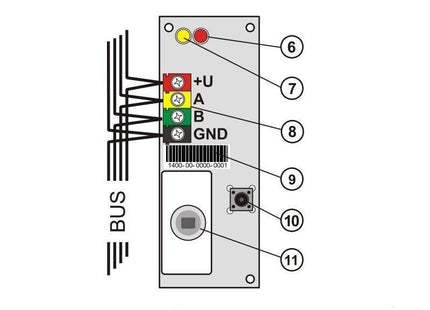 Detector de movimiento PIR Jablotron JA-110P BUS – ECO