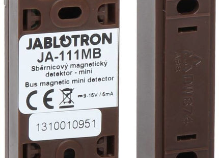 Jablotron Jablotron JA-111MB Détecteur magnétique BUS mini marron