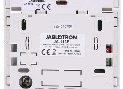 Jablotron Jablotron JA-113E: panel de control con código, con cable