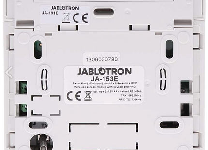 Jablotron JA-153E: panel de control inalámbrico con código, RFID y teclado