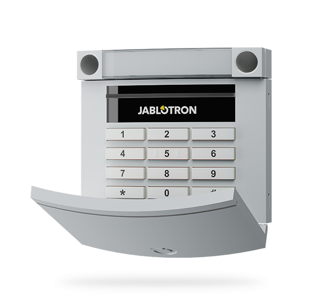 Jablotron Jablotron JA-153E-GR Pannello di controllo a codice wireless Pulsante RFID Grigio
