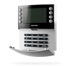 Jablotron JA-155E: teclado inalámbrico con pantalla y lector RFID, BLANCO