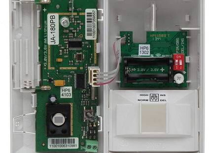 Jablotron JA-180PB: detector inalámbrico PIR y de rotura de cristales