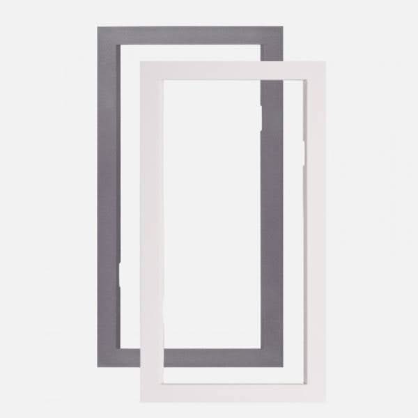 Jablotron Jablotron JA-193PL-F-S-G, gray frame for mounting box BUS Designline PIR