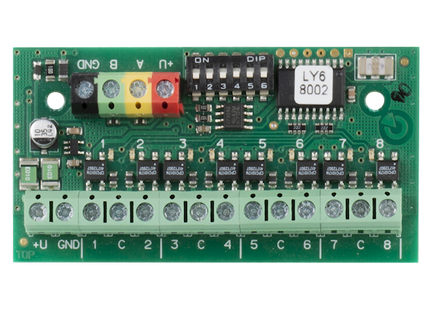 Jablotron JB-118N Pro Bus signaal PG-uitgangsmodule – 8 uitgangen
