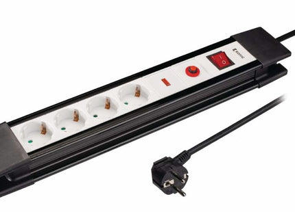 König Overspanningsbeveiligde Stekkerdoos Pro-Line 4-Wegs 3.00 m - Geaard