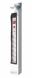 König Overspanningsbeveiligde Stekkerdoos Pro-Line 6-Wegs 3.00 m - Geaard