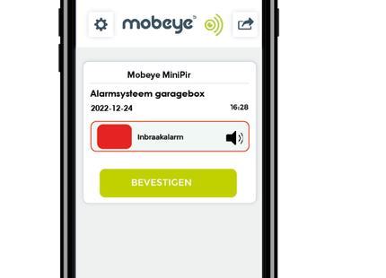 Mobeye ICM41IP, MiniPir inbraaksysteem stand-alone