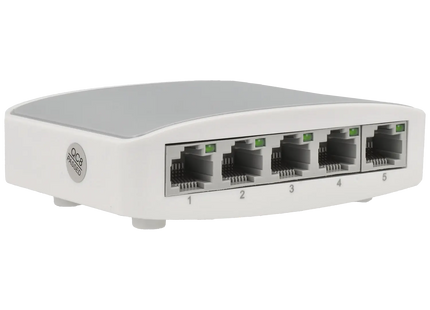 Movok VK-SWITCH-05N-G, 5 Poorts Switch zonder PoE