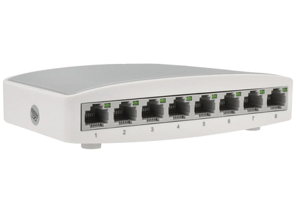 Movok VK-SWITCH-08N-G, 8 Poorts Switch zonder PoE